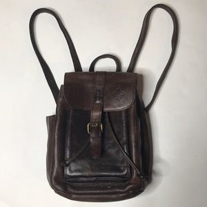 Patricia Nash Leather Mini Backpack Purse